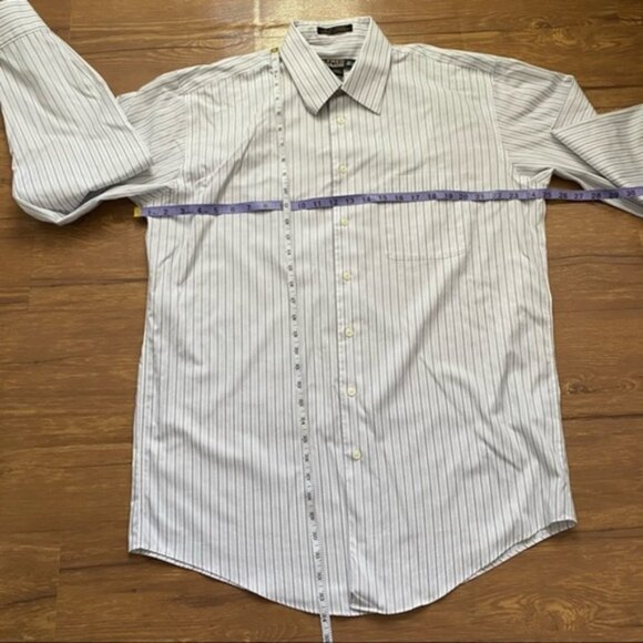Alfred Sung Button Down Shirt 16 1/2 - Picture 3 of 7